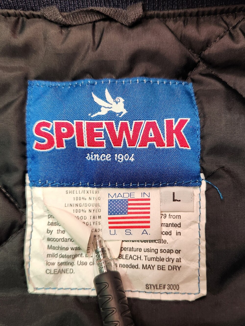 Vintage USPS Postal Service Spiewak Insulated Vest USA Made Large Reflective - Picture 4 of 10